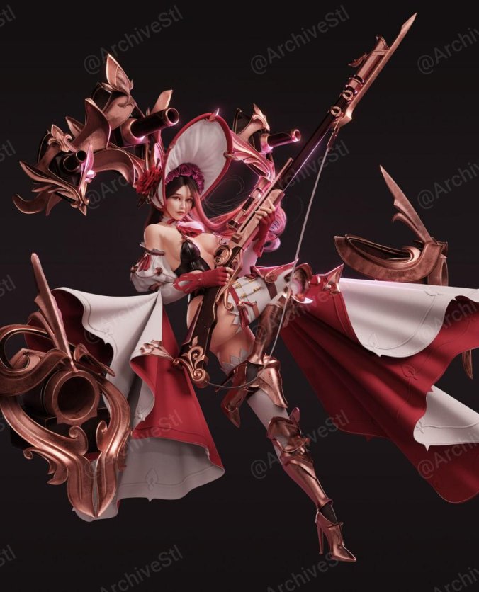 枪手（Gunslinger）3D打印图纸